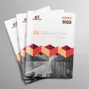 Catalogue A4 giấy bìa couche 300gsm giấy ruột 150gsm cán màng